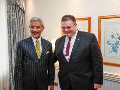 
      
      Jaishankar accepts Lithuania counterpart's invite to visit Vilnius
      
      