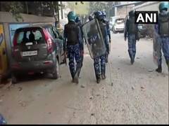 
      
      Fresh stone pelting in Brahampuri area in North-East Delhi
      
      
