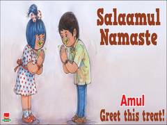 
      
      'Salaamul Namaste': Amul promotes Indian greetings amid...
      
      