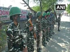 
      
      Heavy security in violence-hit northeast Delhi on Holi
      
      
