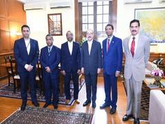 
      
      Foreign Secretary meets visiting Secretary of State of Seychelles
      
      