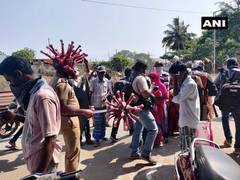 
      
      Chennai police officer uses 'Corona gear' to spread awareness 
      
      