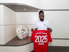 
      
      Alphonso Davies signs contract extension with Bayern Munich
      
      
