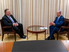 
      
      Pompeo meets Netanyahu, says US committed to Israel's security 
      
      