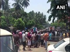 
      
      Stranded migrant labourers protest in Kerala, demand to be...
      
      