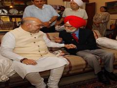 
      
      Amit Shah condoles demise of legendary hockey player Balbir Singh
      
      
