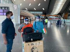 
      
      Air India flights depart with 183 stranded Indians from Qatar
      
      
