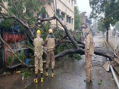 
      
      Cyclone Amphan: Uprooted trees block roads in Odisha's...
      
      