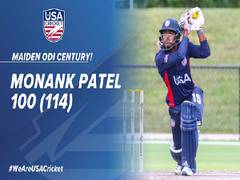 
      
      Monank Patel named USA's full-time white-ball skipper
      
      