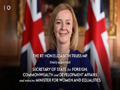 
      
      Liz Truss replaces Dominic Raab as UK Foreign Secretary
      
      