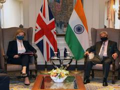 
      
      New York: Jaishankar meets UK counterpart, urges early...
      
      
