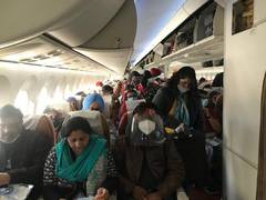 
      
      Air India flight carrying 246 Indians departs from Melbourne
      
      