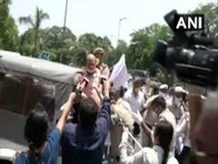 
      
      Galwan stand-off: Police detain protestors from outside...
      
      