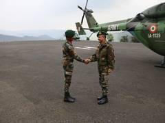 
      
      Eastern Army Commander visits Assam Rifles formation headquarters
      
      