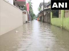 
      
      Waterlogging in Guwahati following heavy rain
      
      