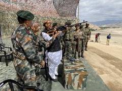
      
      Defence Minister witnesses para dropping, scoping weapons at...
      
      
