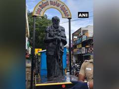 
      
      TN: Periyar statue desecrated in Coimbatore, complaint filed 
      
      