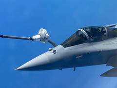 
      
      Rafale fighter jets refuelled on the way from France to Ambala
      
      