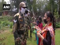 
      
      BSF jawans celebrate Rakhi with locals, receive face masks in...
      
      