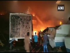 
      
      Fire breaks out at boat manufacturing unit in Puducherry
      
      