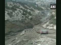 
      
      Flash floods wash away bridge in Kinnaur 
      
      