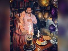 
      
      Kareena Kapoor shares fun boomerang to wish Saif Ali Khan on...
      
      