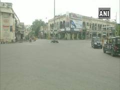 
      
      COVID-19: Lucknow streets remain deserted amid weekend lockdown
      
      