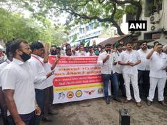 
      
      Auto, taxi drivers protest in Chennai demand waiver of road tax 
      
      