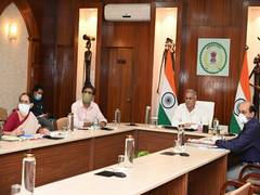 
      
      Chhattisgarh CM Bhupesh Baghel holds meet to review COVID-19...
      
      