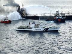 
      
      ICG continues efforts to reduce fire onboard oil tanker MT...
      
      