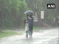 
      
      Parts of Odisha receive heavy monsoon rain
      
      