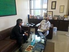 
      
      NCP chief Sharad Pawar meets  Japan Consul-General, discusses...
      
      