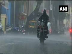 
      
      Heavy rains lash parts of Pune 
      
      