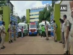 
      
      Fire breaks out at COVID hospital in Odisha's Cuttack 
      
      