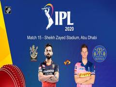 
      
      IPL 13: RR wins toss, opts to bat first against RCB
      
      