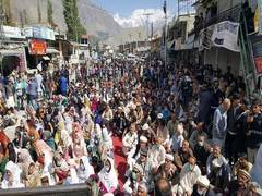 
      
      Amid Pak Army chief's visit to PoK, locals take to streets...
      
      
