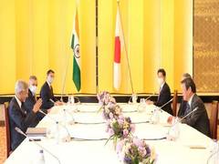 
      
      India, Japan hold strategic dialogue, call for free, open,...
      
      