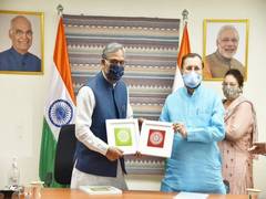 
      
      Uttarakhand CM urges centre to approve Rs 262 crore CAMPA scheme
      
      