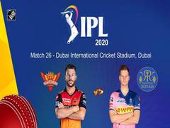 
      
      IPL 13: SRH opt to bat first after winning toss against RR
      
      