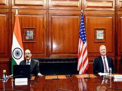 
      
      Shringla, Biegun participate in 4th session of India-US forum
      
      