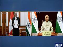 
      
      Kovind welcomes Switzerland, Malta, Botswana envoys; thanks...
      
      