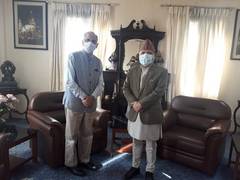 
      
      Indian envoy Kwatra meets Nepal foreign secretary, discusses...
      
      