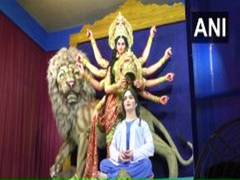 
      
      Durga crowns healthcare worker: Bengal pandal salutes COVID...
      
      