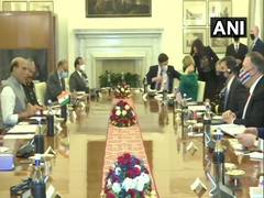 
      
      India-US 2+2 Ministerial Dialogue underway at Hyderabad House
      
      