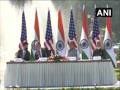 
      
      India-US sign defence pact BECA at 2+2 ministerial dialogue
      
      