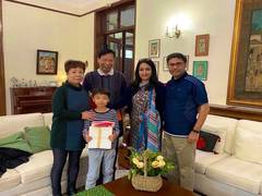 
      
      Indian ambassador to China bids farewell to longest serving...
      
      