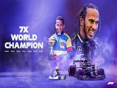
      
      Hamilton wins 7th Formula One championship, equals...
      
      