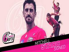 
      
      Sydney Sixers announce return of Mitchell Starc for upcoming BBL
      
      