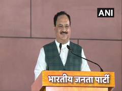 
      
      People of Bihar voted for 'vikasraj' not 'gundaraj': JP Nadda
      
      