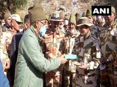 
      
      Uttarakhand CM Rawat celebrates Deepavali with ITBP, Indian...
      
      